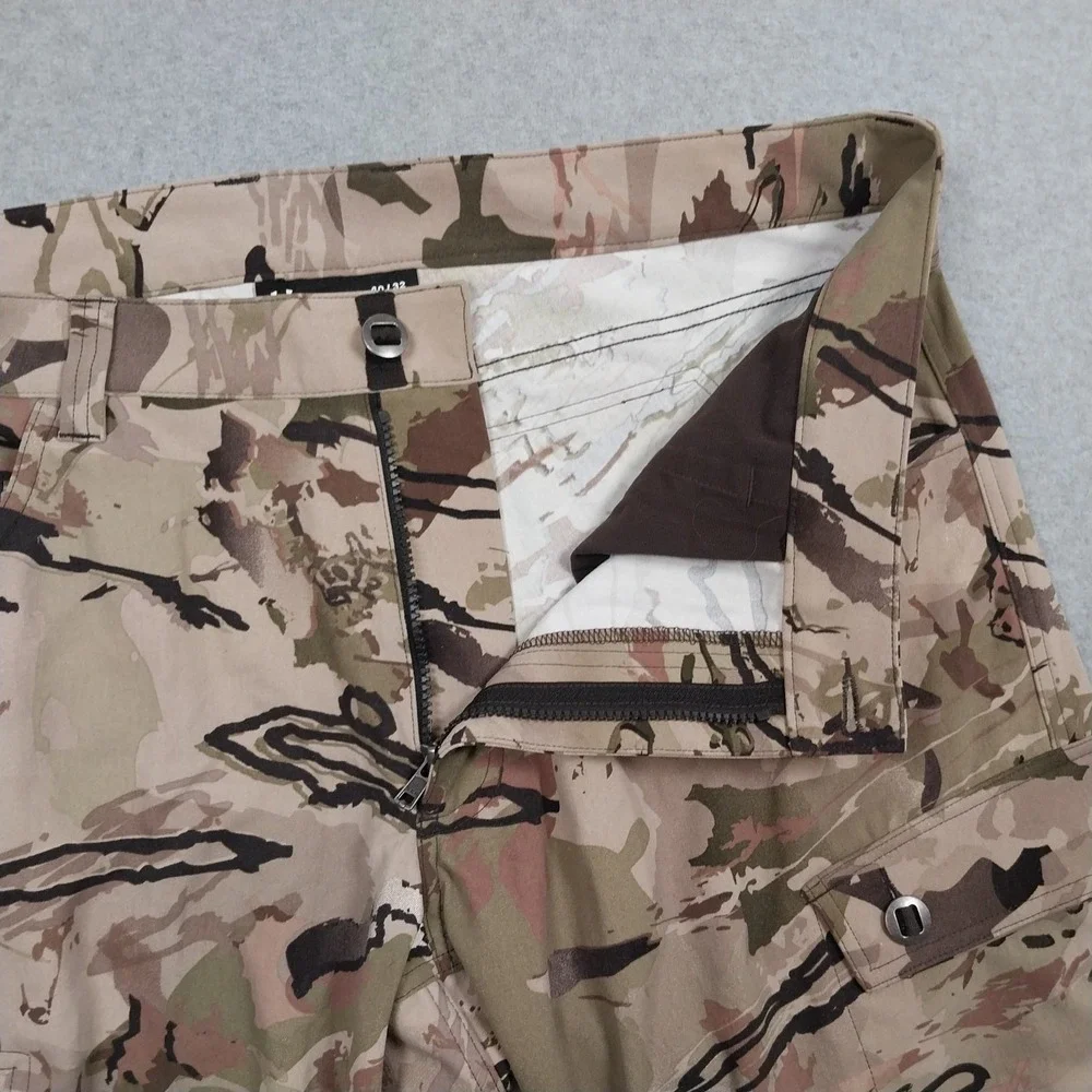 Under Armour Pants Mens 40x32 Barren Camo Hardwoods Hunting Outdoors Backwoods